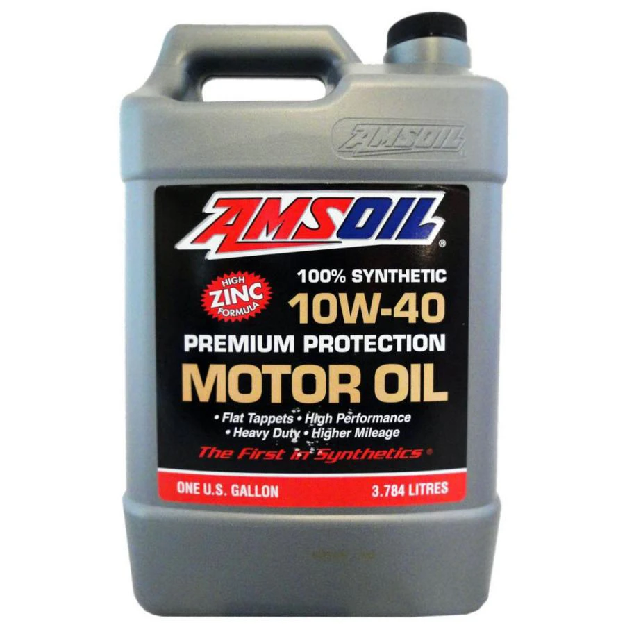 Масло моторное AMSOIL SYNTHETIC HIGH ZINC 10W-40 4л AMO1G