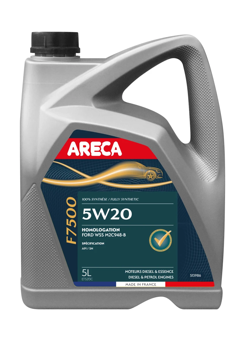 Масло моторное ARECA 5W-20 5л 051398