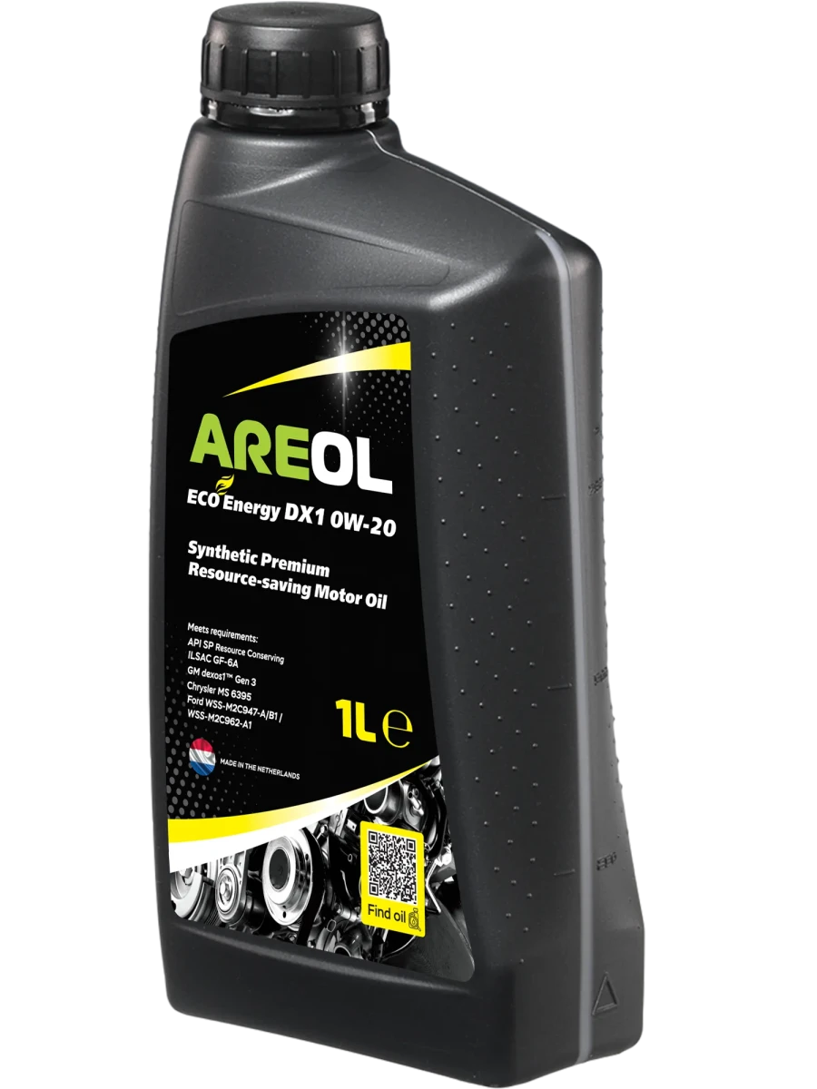 Изображение Масло моторное AREOL 0W-20 л 0W20AR066 Масло моторное AREOL 0W-20 л 0W20AR066