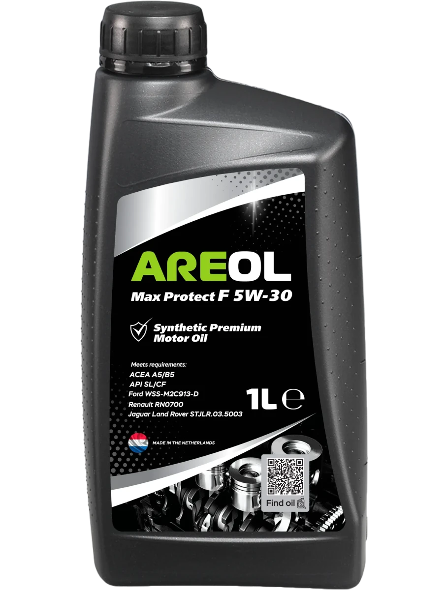Масло моторное AREOL MAX PROTECT F 5W-30 1л 5W30AR015