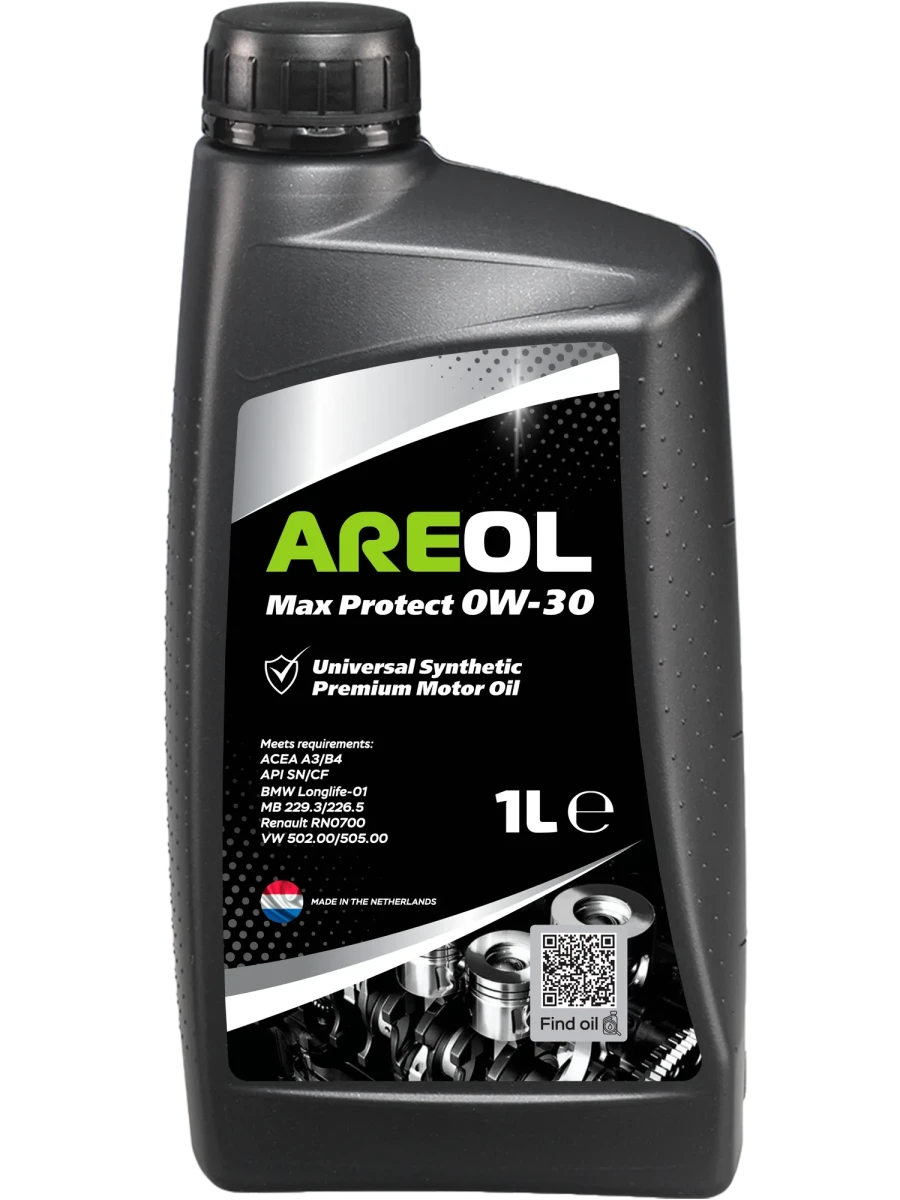 Масло моторное AREOL MAX PROTECT 0W-30 1л 0W30AR057