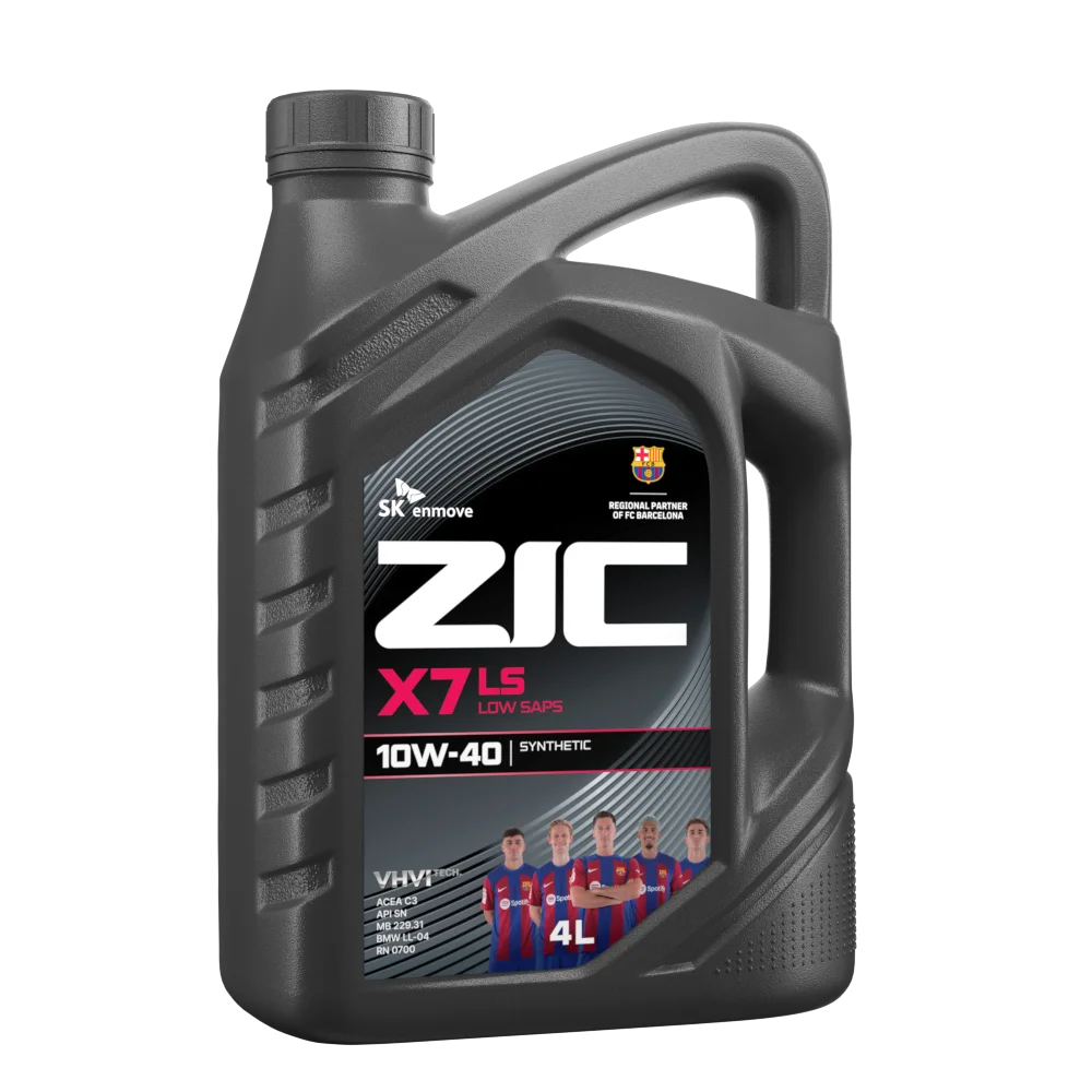 Масло моторное ZIC X7 10W-40 4л 162620