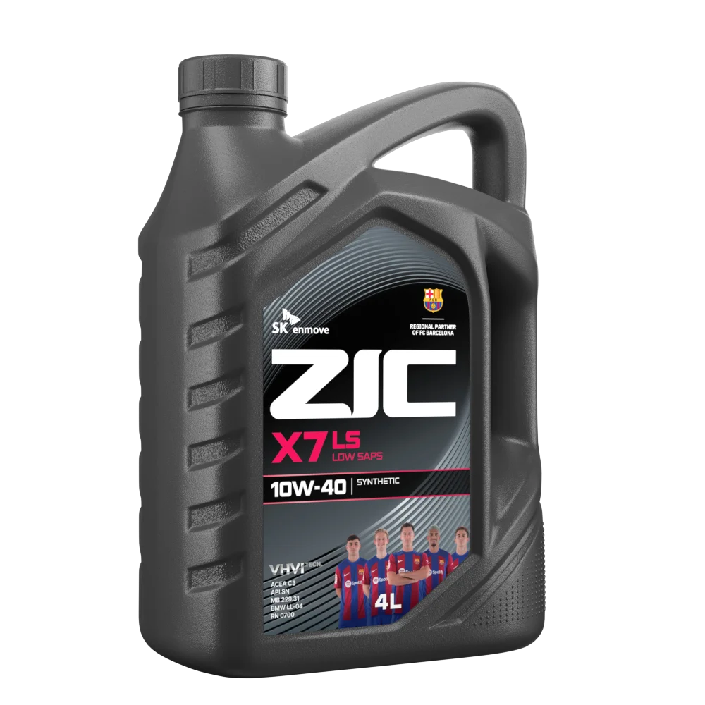 Изображение Масло моторное ZIC X7 10W-40 4л 162620 Масло моторное ZIC X7 10W-40 4л 162620