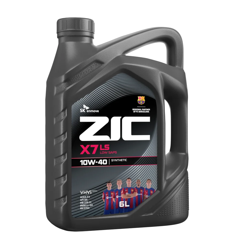 Масло моторное ZIC X7 10W-40 6л 172620