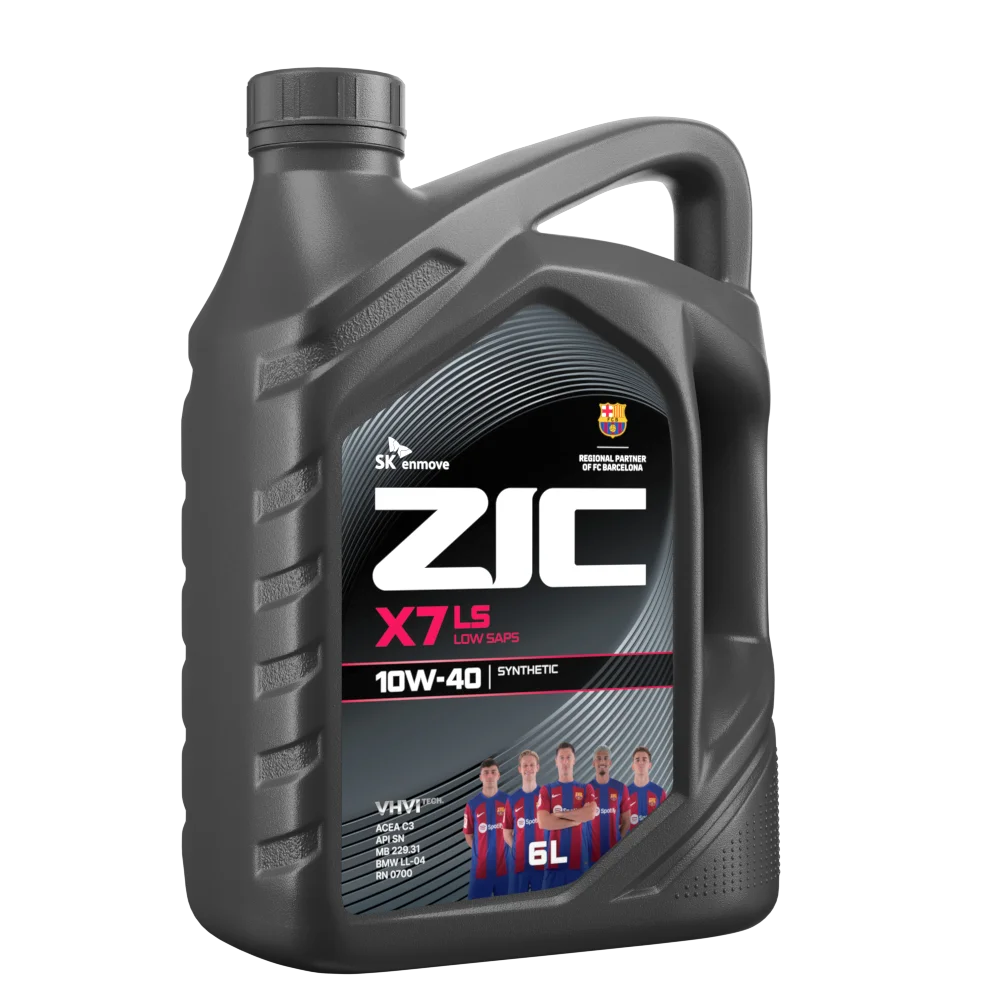 Изображение Масло моторное ZIC X7 10W-40 6л 172620 Масло моторное ZIC X7 10W-40 6л 172620