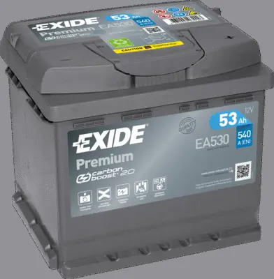 Стартерная аккумуляторная батарея EXIDE EA530