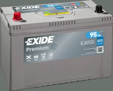 Стартерная аккумуляторная батарея EXIDE EA955