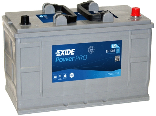 Изображение Стартерная аккумуляторная батарея EXIDE EF1202 Стартерная аккумуляторная батарея EXIDE EF1202