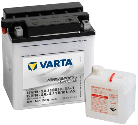 Стартерная аккумуляторная батарея VARTA 511012009A514