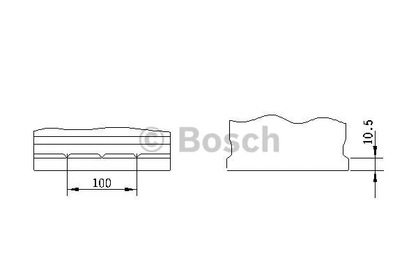 Стартерная аккумуляторная батарея BOSCH 0 092 S40 280