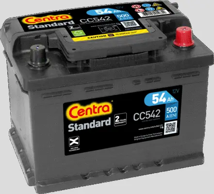 Стартерная аккумуляторная батарея CENTRA CC542